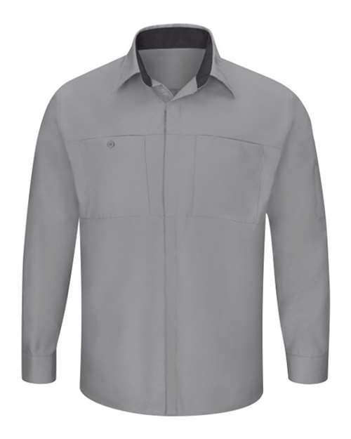 Men's Performance Plus Long Sleeve Shirt with OilBlok Technology - Image 14