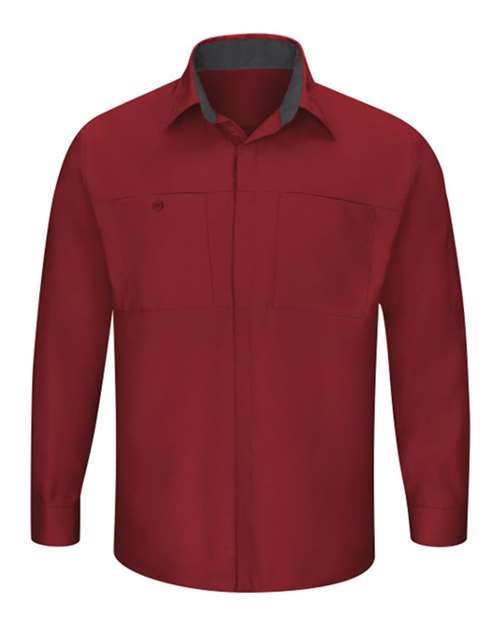 Men's Performance Plus Long Sleeve Shirt with OilBlok Technology - Image 12