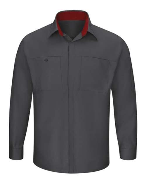 Men's Performance Plus Long Sleeve Shirt with OilBlok Technology - Image 8