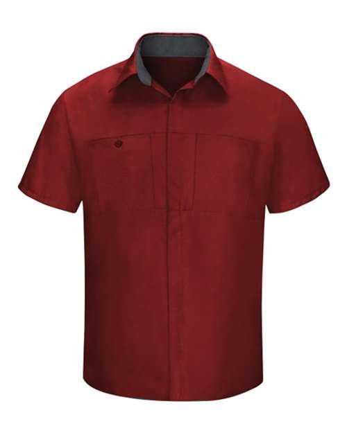 Men's Performance Plus Short Sleeve Shirt with Oilblok Technology - Image 12
