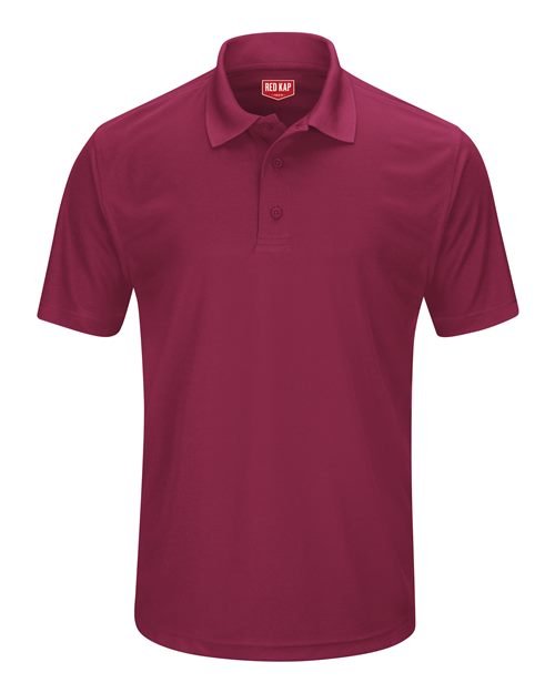 Men's Short Sleeve Performance Knit Pocketless Core Polo - Image 4