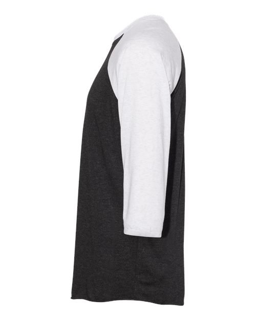 Unisex Triblend Three-Quarter Raglan T-Shirt - Image 10