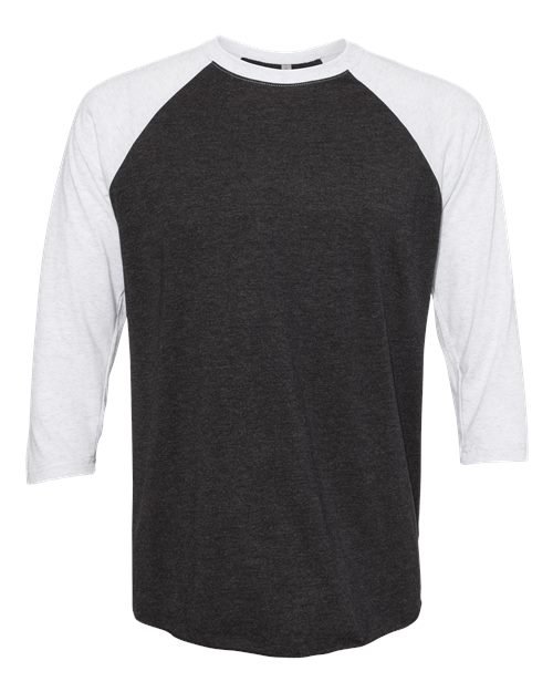 Unisex Triblend Three-Quarter Raglan T-Shirt - Image 8