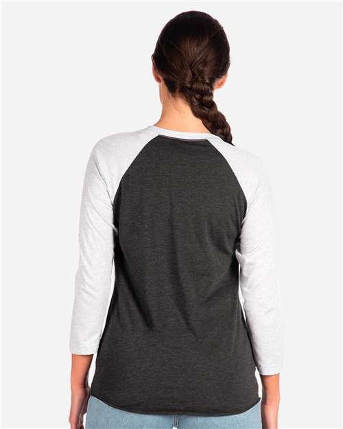 Unisex Triblend Three-Quarter Raglan T-Shirt - Image 12