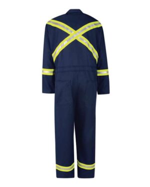 Alternative view of Men's Classic Coverall with Reflective Trim - EXCEL FR