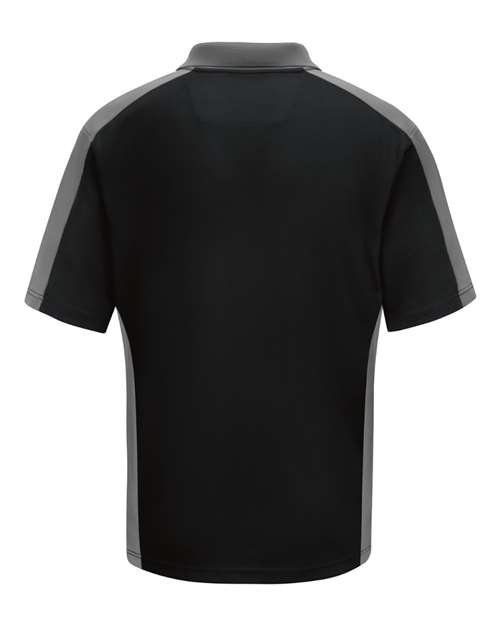 Men's Performance Knit Two Tone Polo - Image 2