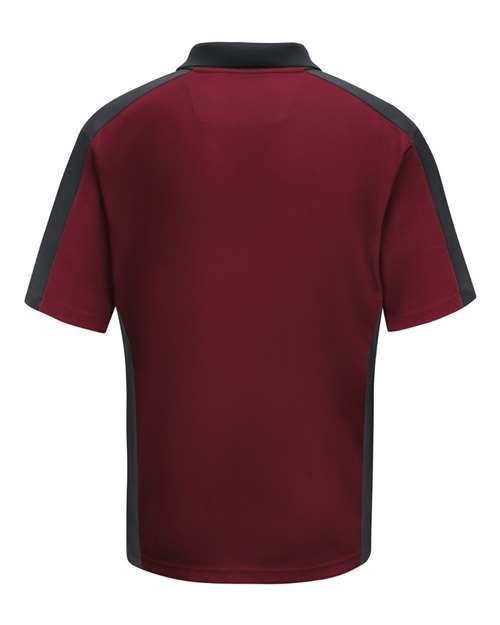 Men's Performance Knit Two Tone Polo - Image 5
