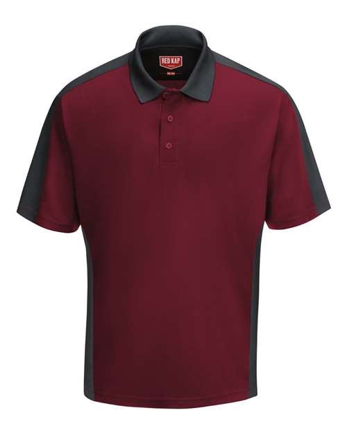 Men's Performance Knit Two Tone Polo - Image 4