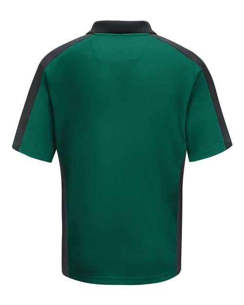 Men's Performance Knit Two Tone Polo - Image 9