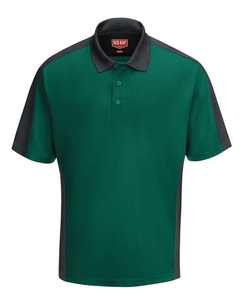 Men's Performance Knit Two Tone Polo - Image 8