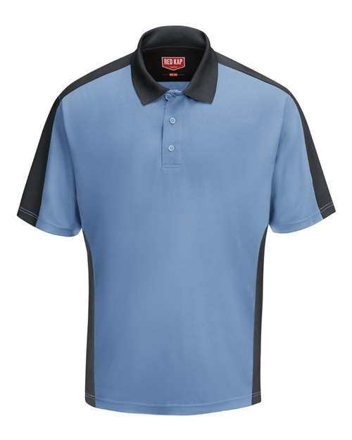 Men's Performance Knit Two Tone Polo - Image 10