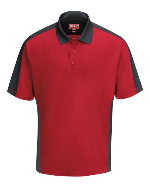 Men's Performance Knit Two Tone Polo - Image 14