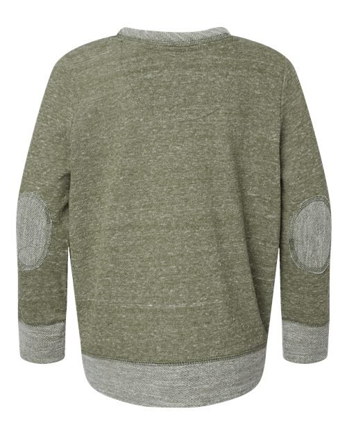 Youth Harborside Mélange French Terry Crewneck Sweatshirt - Image 6