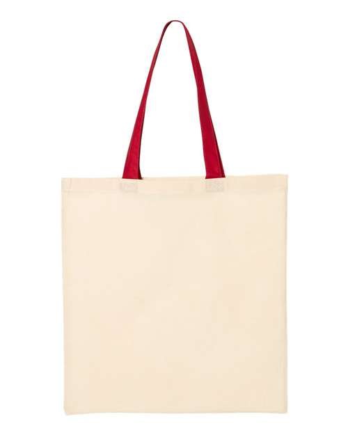 Economical Tote with Contrast-Color Handles - Image 22