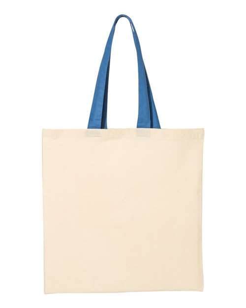 Economical Tote with Contrast-Color Handles - Image 25