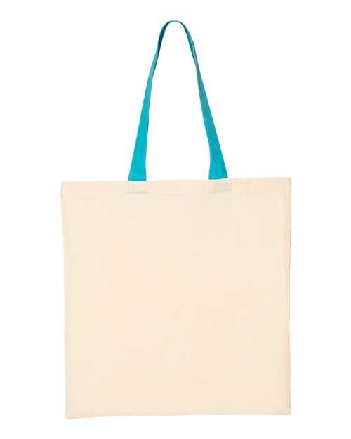 Economical Tote with Contrast-Color Handles - Image 26