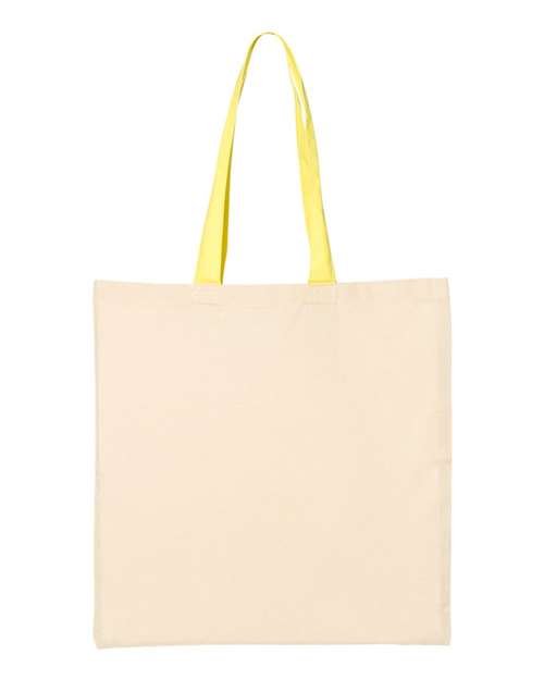 Economical Tote with Contrast-Color Handles - Image 29
