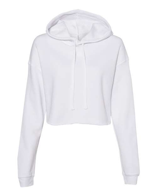 Women's Crop Fleece Hoodie Sweatshirt - Image 64