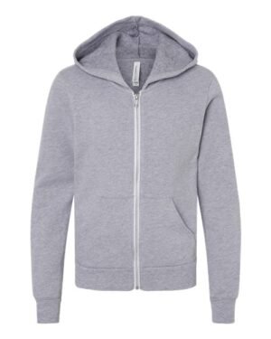 Alternative view of Youth Sponge Fleece Full-Zip Hoodie Sweatshirt
