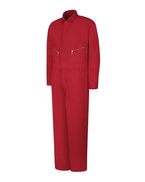 Men's Extended Sizes Zip-Front Cotton Coverall - Image 6