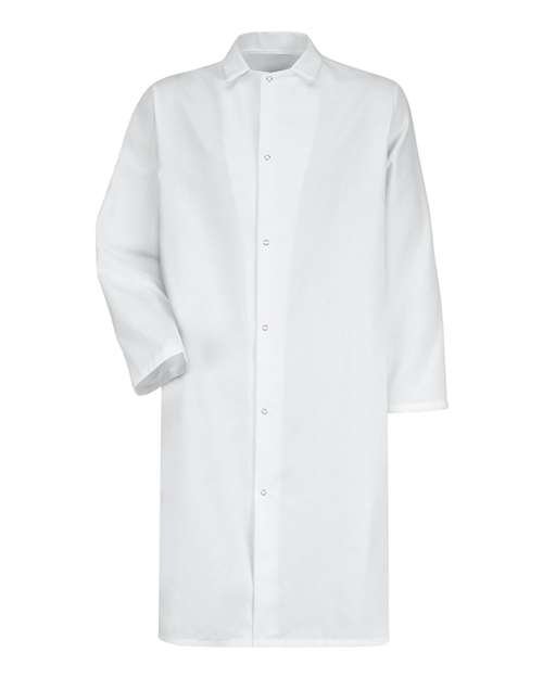 Unisex Gripper - Front Butcher Frock - No Pockets