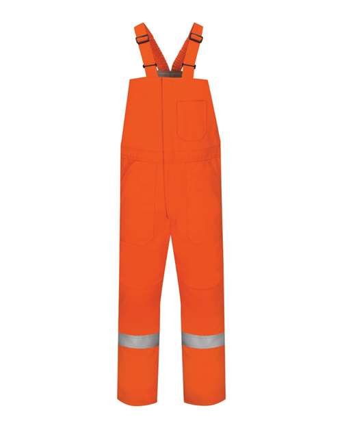 Men's Tall Deluxe Insulated Bib Overall with Reflective Trim - EXCEL FR® ComforTouch