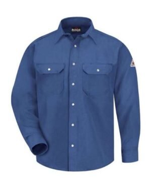 Men's Tall Snap-Front Uniform Shirt - Nomex® IIIA - 6 oz