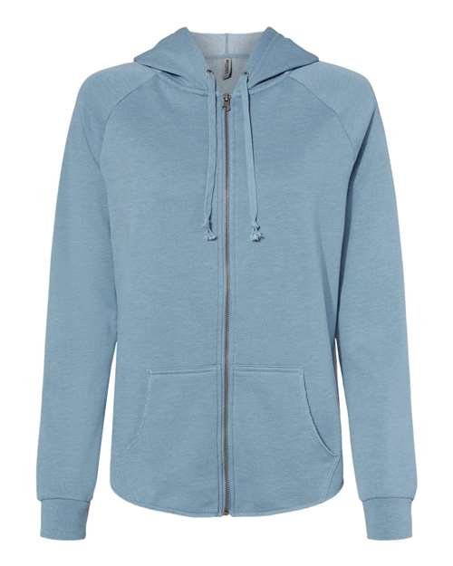 Women's California Wave Wash Full-Zip Hooded Sweatshirt - Image 26