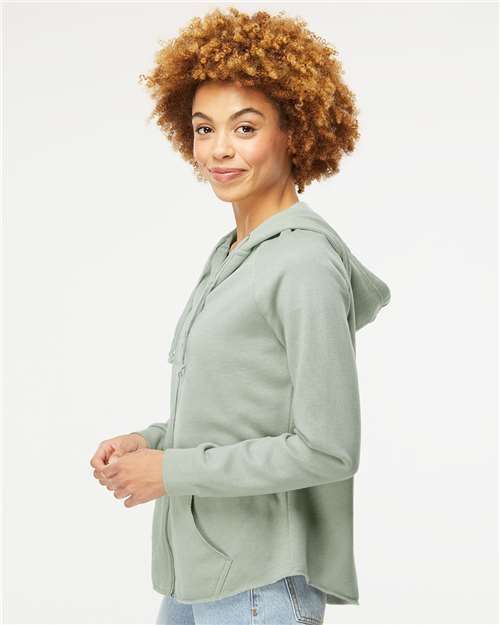 Women's California Wave Wash Full-Zip Hooded Sweatshirt - Image 36