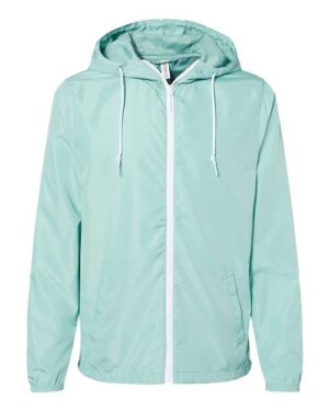Men's Lightweight Windbreaker Full-Zip Jacket
