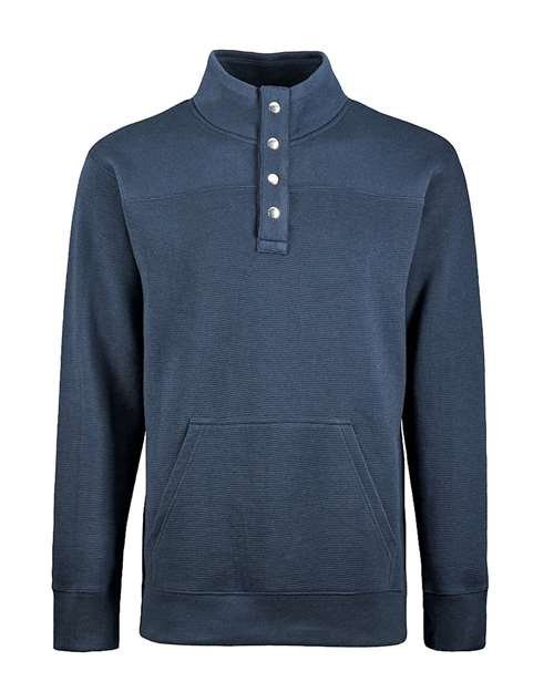 Men's Ripple Fleece Snap Sweatshirt - Image 3