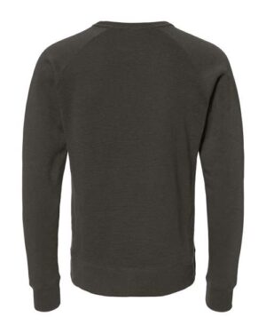 Alternative view of Men's Ripple Fleece Raglan Crewneck Sweatshirt