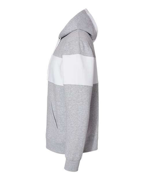 Men's Varsity Fleece Colorblocked Hooded Sweatshirt - Image 28