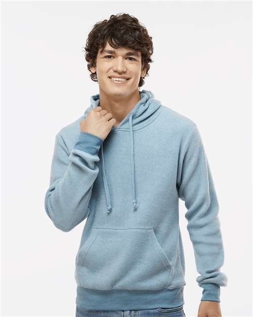 Men's Flip Side Fleece Hooded Sweatshirt - Image 4