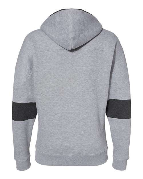 Men's Sport Lace Colorblocked Fleece Hooded Sweatshirt - Image 15