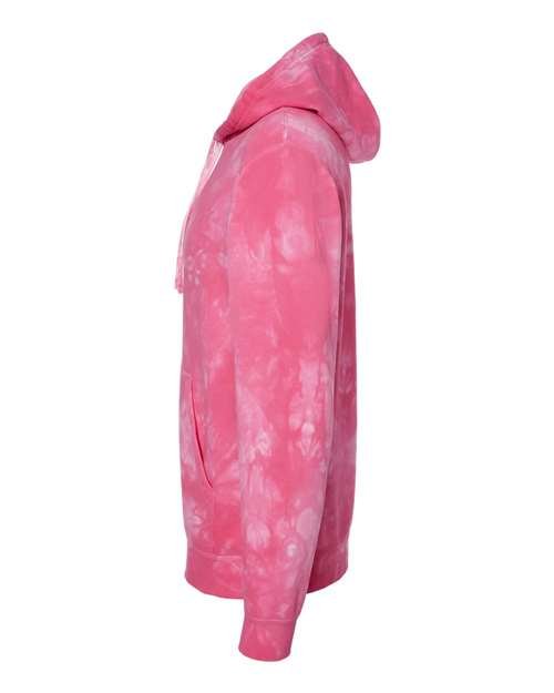 Unisex Midweight Tie-Dyed Hooded Sweatshirt - Image 40