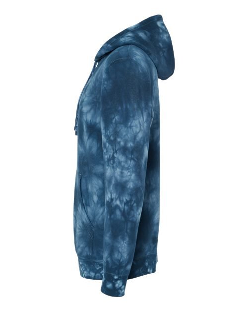 Unisex Midweight Tie-Dyed Hooded Sweatshirt - Image 28