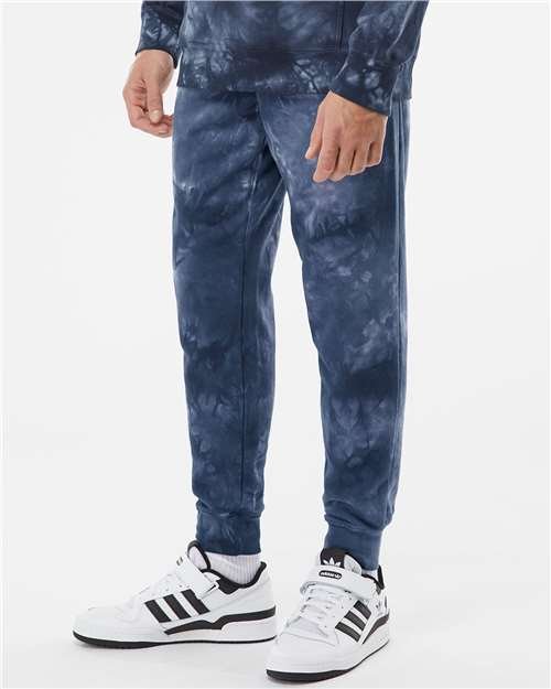 Unisex Tie-Dyed Fleece Sweatpants - Image 24
