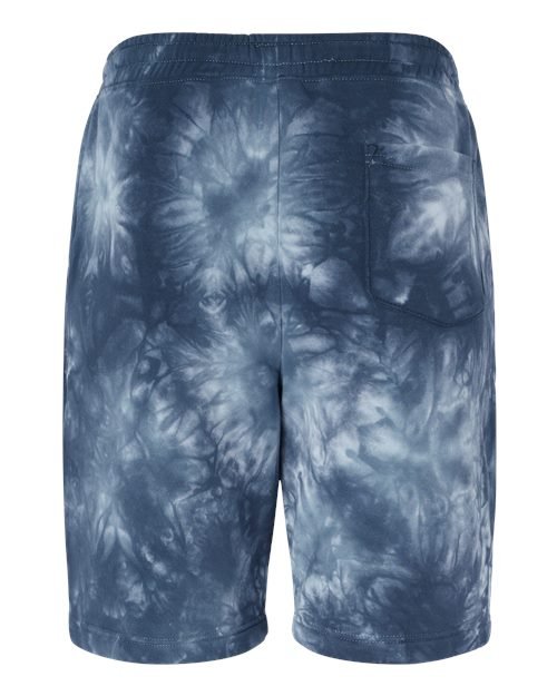 Unisex Tie-Dyed Fleece Shorts - Image 9
