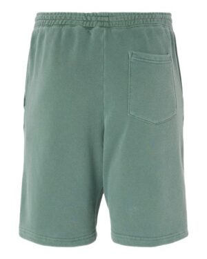 Alternative view of Unisex Pigment-Dyed Fleece Shorts