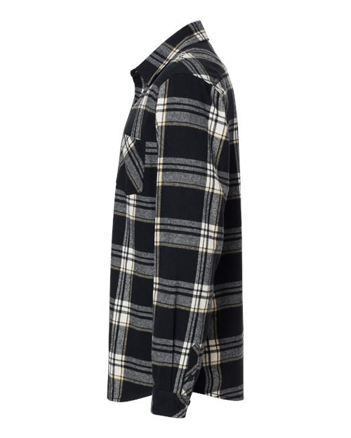 Men's Open Pocket Flannel Shirt - Image 3