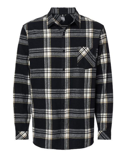 Men's Open Pocket Flannel Shirt