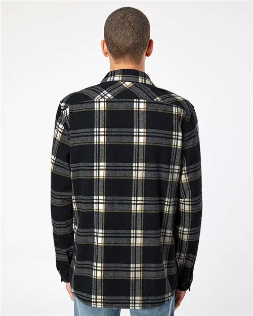 Men's Open Pocket Flannel Shirt - Image 6