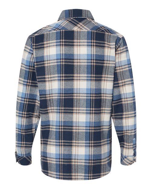 Men's Open Pocket Flannel Shirt - Image 9