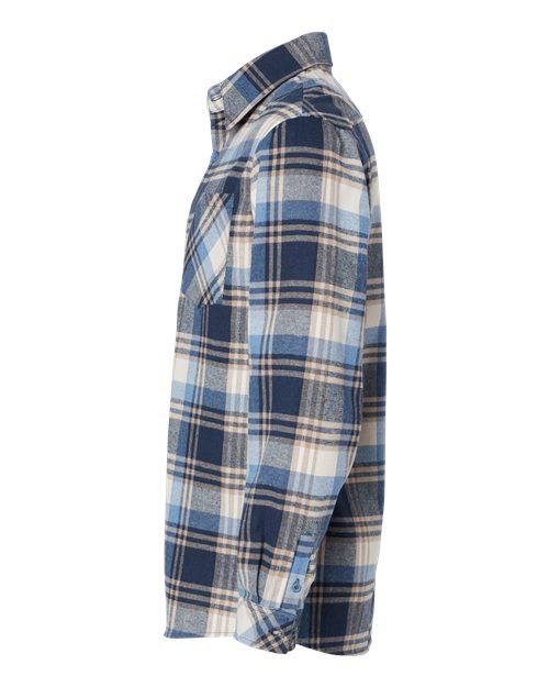 Men's Open Pocket Flannel Shirt - Image 10