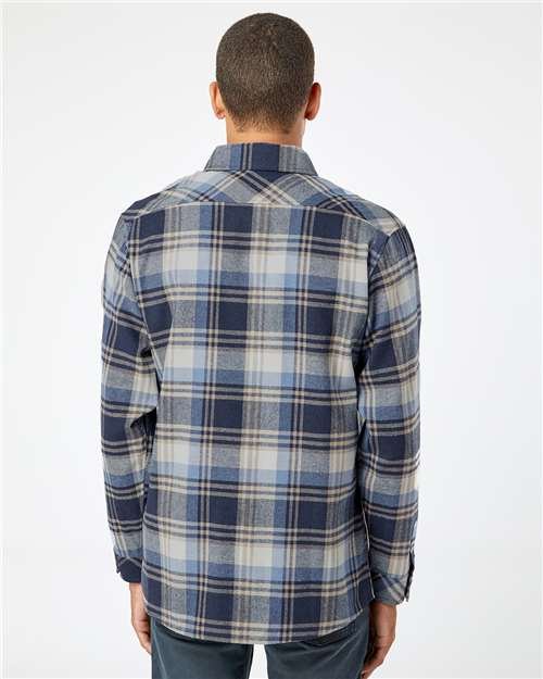 Men's Open Pocket Flannel Shirt - Image 13