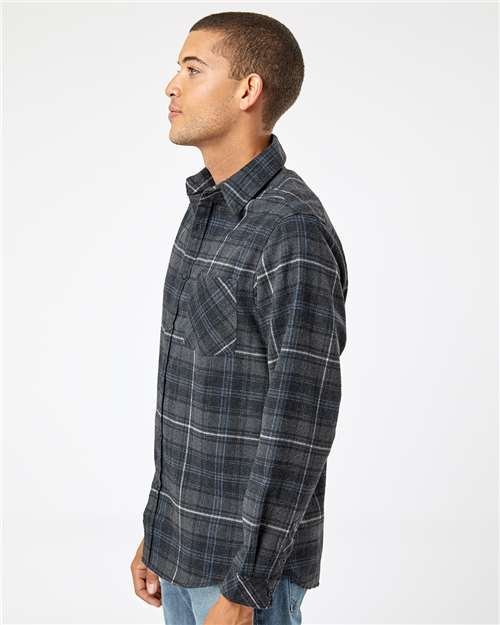 Men's Open Pocket Flannel Shirt - Image 18