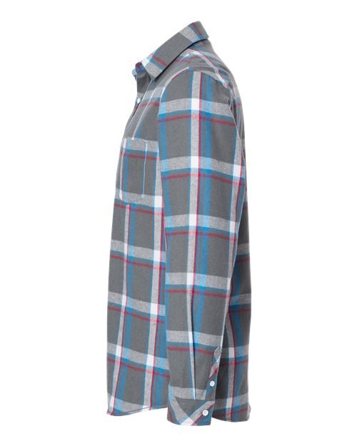 Men's Open Pocket Flannel Shirt - Image 33