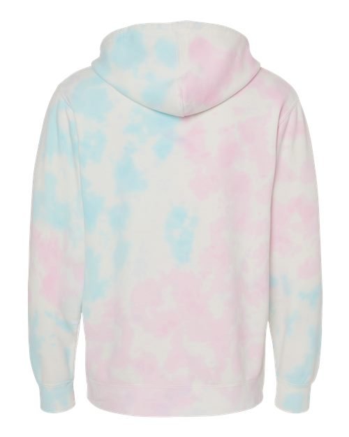 Unisex Midweight Tie-Dyed Hooded Sweatshirt - Image 15