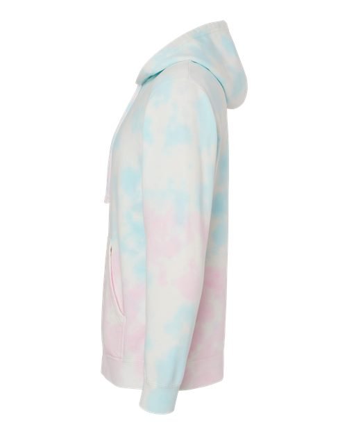 Unisex Midweight Tie-Dyed Hooded Sweatshirt - Image 16